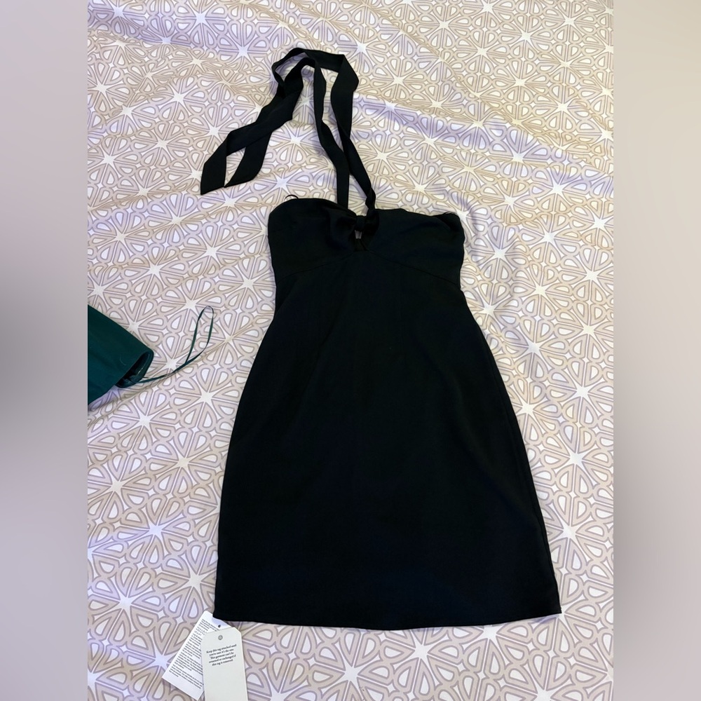 Abercrombie & Fitch Black Strapless Dress